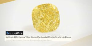Read more about the article Diacore Purchased 204ct Stunning Yellow Diamond at a Christie’s New York Auction