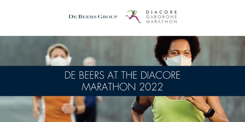 Read more about the article De Beers Group and Diacore Sponsor the 2022 Gaborone Marathon